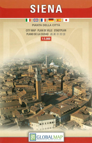 Buy map Siena, Italy, Tourist by Litografia Artistica Cartografica