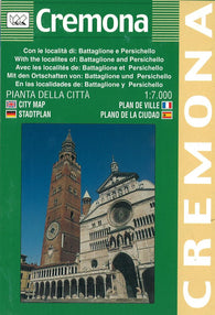 Buy map Cremona, Italy by Litografia Artistica Cartografica