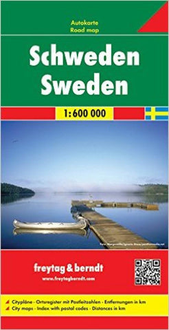Buy map Sweden by Freytag-Berndt und Artaria