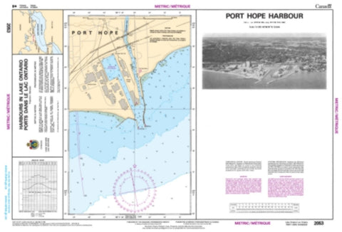 Buy map Port Hope Harbour by Canadian Hydrographic Service