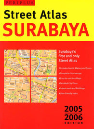 Buy map Surabaya, Atlas by Periplus Editions