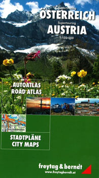 Buy map Austria, Supertouring Road Atlas by Freytag-Berndt und Artaria