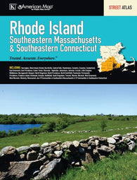 Buy map Rhode Island, SE Massachusetts, & SE Connecticut, Street Atlas by Kappa Map Group