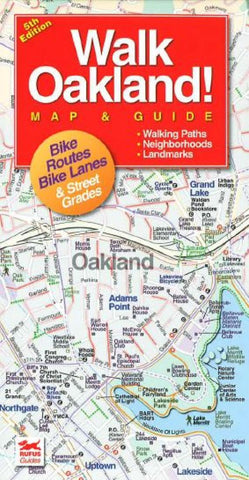 Buy map Oakland, California Walking Map and Guide by Rufus Graphics