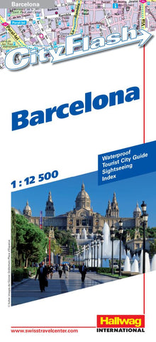 Buy map: Barcelona, Spain City Flash Map by Hallwag – YellowMaps Map Store