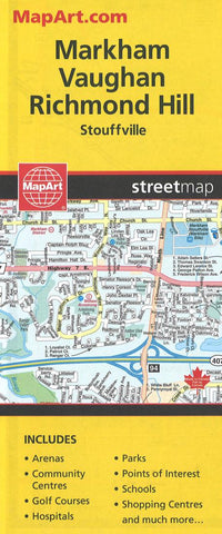 Buy map Markham, ON City Map