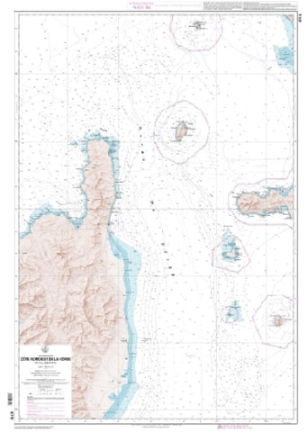 Buy map Cote Nord-Est de la Corse, canal de Corse by SHOM