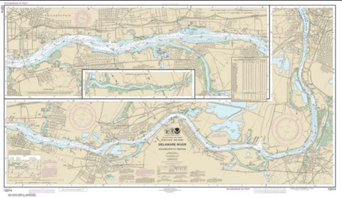 Buy map Delaware River Philadelphia to Trenton (12314-33) by NOAA