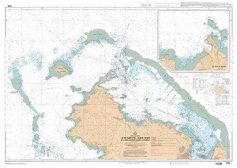 Buy map Ile Mayotte - Partie Nord - De la Passedes Iles Choazll a Dzaoudzi - Baie de Longoni (7492) by SHOM