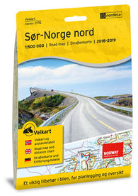 Buy map South-central Norway (Sor-Norge Nord) Road Map