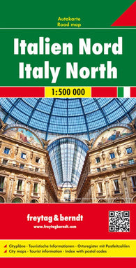 Buy map Italy, North by Freytag-Berndt und Artaria