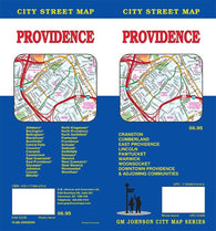 Buy map Providence, Rhode Island by GM Johnson