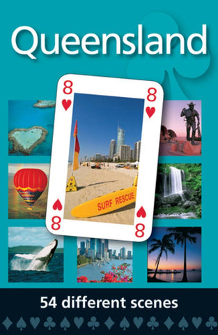Buy map Queensland, Australia, playing cards by Hema Maps