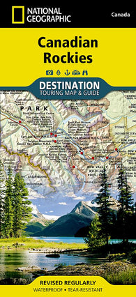 Buy map Canadian Rockies DestinationMap