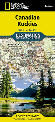 Buy map Canadian Rockies DestinationMap