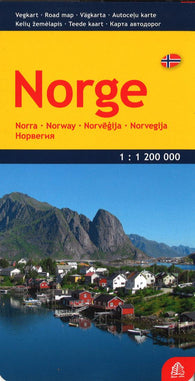 Buy map Norge : vegkart = Norway : road map