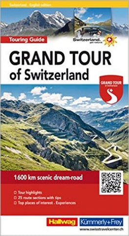Buy map Grand Tour of Switzerland Travel Guide (English Edition) by Hallwag