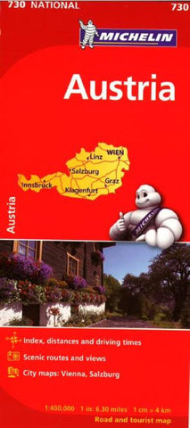 Buy map Austria (730) by Michelin Maps and Guides