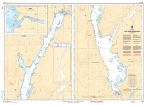 Buy map Lac Memphremagog by Canadian Hydrographic Service