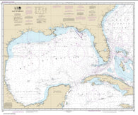 Buy map Gulf Of Mexico (411-54) by NOAA