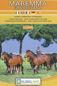 Buy map Maremma, Grossetana : carta turistico-stradale 1:130.000