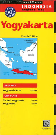 Buy map Yogyakarta, Indonesia by Periplus Editions