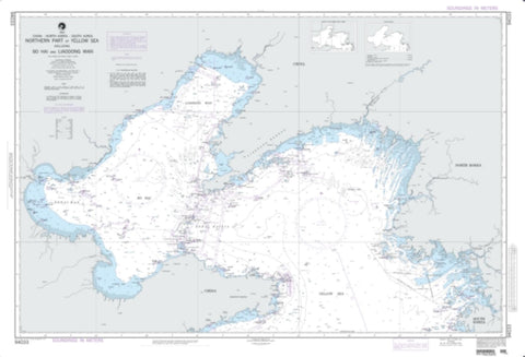 Buy map Northern Part Of Yellow Sea (NGA-94033-6) by National Geospatial-Intelligence Agency