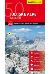 Buy map Julian Alps Hiking Map