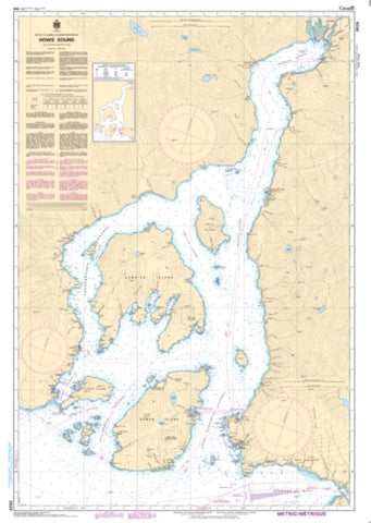 Buy map Howe Sound by Canadian Hydrographic Service