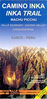 Buy map Inca Trail, Sacred Valley by Lima 2000