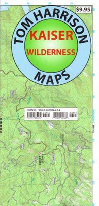 Buy map Kaiser Wilderness Hiking Map