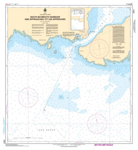 Buy map South Baymouth Harbour and Approaches by Canadian Hydrographic Service