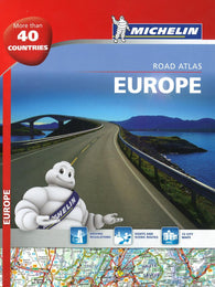 Buy map Europe, Motoring Atlas, Spiral Bound, 2015 (136) by Michelin Maps and Guides