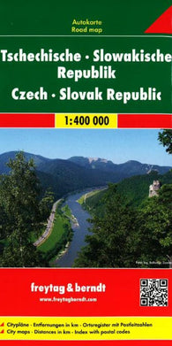 Buy map Czech and Slovak Republics by Freytag-Berndt und Artaria