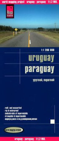 Buy map Uruguay and Paraguay by Reise Know-How Verlag