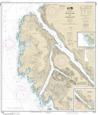 Buy map Yakobi Island and Lisianski Inlet; Pelican Harbor (17303-11) by NOAA