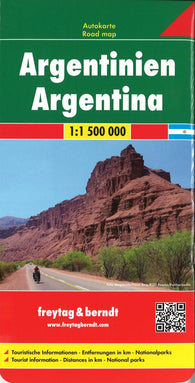 Buy map Argentina by Freytag-Berndt und Artaria