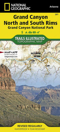 Buy map Grand Canyon : North & South Rims