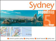 Buy map Sydney, Australia, PopOut Map by PopOut Products