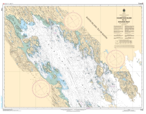 Buy map Culbertson Island to/a Koojesse Inlet by Canadian Hydrographic Service