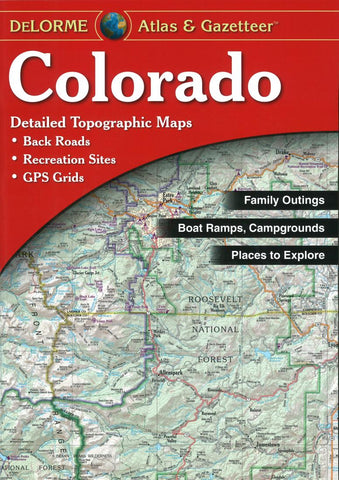 Buy map Colorado, Atlas and Gazetteer by DeLorme