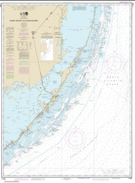 Buy map Fowey Rocks to Alligator Reef (11462-27) by NOAA