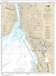 Buy map Buffalo Harbor (14833-27) by NOAA