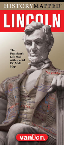 Buy map Lincoln Presidential Map by VanDam