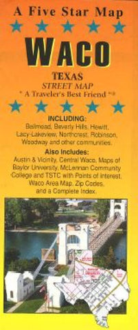 Buy map Waco, Texas by Five Star Maps, Inc.