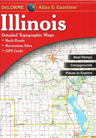Buy map Illinois Atlas and Gazetteer by DeLorme