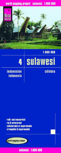 Buy map Sulawesi, Indonesia by Reise Know-How Verlag