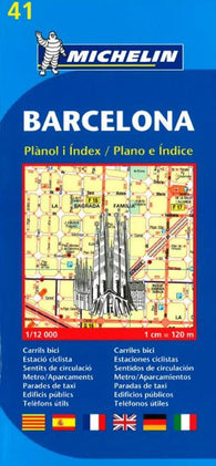 Buy map Barcelona, Spain (41) by Michelin Maps and Guides