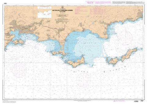 Buy map De Toulon a Cavalaire-sur-Mer - Iles dHyeres by SHOM