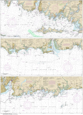 Buy map Long Island Sound-Watch Hill to New Haven Harbor (12372-36) by NOAA